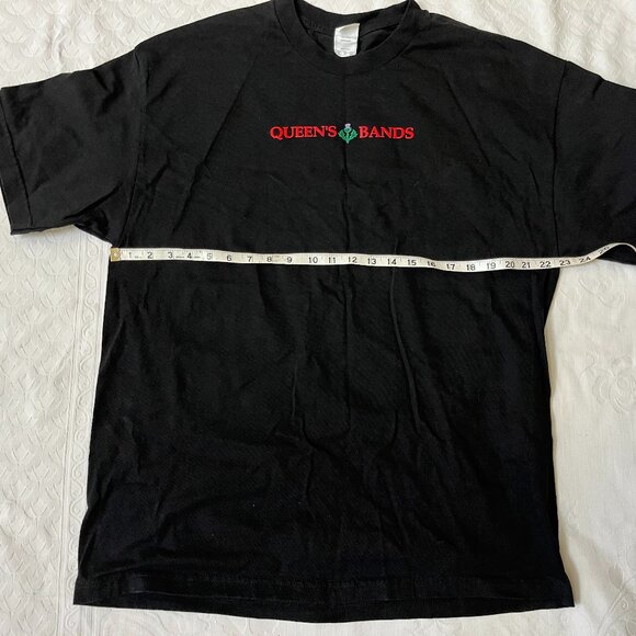 NEW QUEEN's UNIVERSITY BAND bands Black Tricolor TSHIRT Unisex XL - Picture 4 of 6